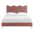 boxspring for full size bed Modway Furniture Beds Dusty Rose