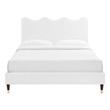 twin xl bed frame with storage Modway Furniture Beds White