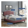ikea twin bed frame with drawers Modway Furniture Beds Dusty Rose