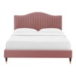 twin bed frame with storage with headboard Modway Furniture Beds Dusty Rose
