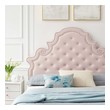 velvet bed Modway Furniture Beds Pink