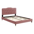 queen size upholstered bed Modway Furniture Beds Dusty