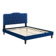 velvet bed Modway Furniture Beds Navy