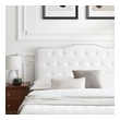 king size bed frame with storage drawers Modway Furniture Beds White