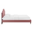 full size bed frame with storage and headboard Modway Furniture Beds Dusty Rose