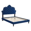 frame for bed queen Modway Furniture Beds Navy