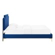 twin size adjustable base Modway Furniture Beds Navy