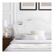 cream twin bed Modway Furniture Beds White