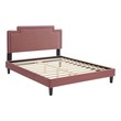 king size high platform bed frame Modway Furniture Beds Dusty Rose