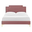 wood twin bed Modway Furniture Beds Dusty Rose