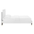 buy king bed frame Modway Furniture Beds White