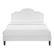 grey twin bed Modway Furniture Beds White