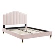 twin size bed headboard Modway Furniture Beds Pink