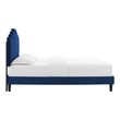 white upholstered twin bed Modway Furniture Beds Navy