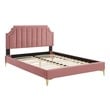 king bed base Modway Furniture Beds Dusty Rose