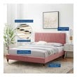 double twin bed set Modway Furniture Beds Dusty Rose
