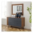 gray bedroom dresser Modway Furniture Bedroom Sets Walnut