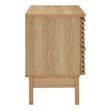 2 drawer bedside table Modway Furniture Case Goods Oak