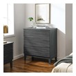 grey bed what color dresser Modway Furniture Case Goods Charcoal