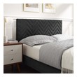 velvet bed frame Modway Furniture Beds Charcoal