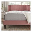 cream twin bed Modway Furniture Beds Dusty Rose
