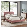 rooms to go platform bed king Modway Furniture Beds Dusty Rose