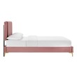single bed with mattress and storage Modway Furniture Beds Dusty Rose