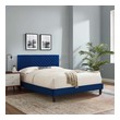 simple bed frame full Modway Furniture Beds Navy