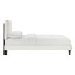 bed upholstered Modway Furniture Beds White