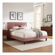 bedroom suite queen Modway Furniture Beds Dusty Rose