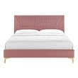 twin simple bed frame Modway Furniture Beds Dusty Rose