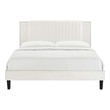 frame and headboard queen Modway Furniture Beds White