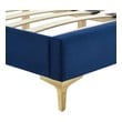 twin size bed and frame Modway Furniture Beds Navy