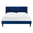 full size bed with storage with drawer Modway Furniture Beds Navy