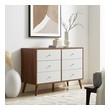 quality white dresser Modway Furniture Case Goods Walnut White