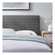 bed frame with footboard Modway Furniture Headboards Gray