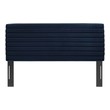 white leather headboard king size Modway Furniture Headboards Midnight Blue