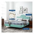 high rise twin bed Modway Furniture Beds Mint