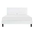 king bed and queen bed Modway Furniture Beds White