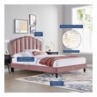 twin size bed for teenager Modway Furniture Beds Dusty Rose