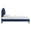 cream bed frame king Modway Furniture Beds Navy
