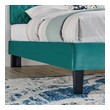 low twin size bed Modway Furniture Beds Teal