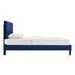 queen size bed with headboard Modway Furniture Beds Navy