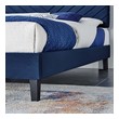 queen size bed with headboard Modway Furniture Beds Navy