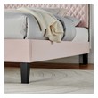 king bed frame with headboard near me Modway Furniture Beds Pink