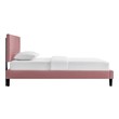 cheap metal bed frame double Modway Furniture Beds Dusty Rose