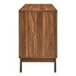 white cane chest of drawers Modway Furniture Walnut