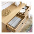 a dressing table Modway Furniture Oak