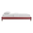 box bed frame queen Modway Furniture Beds Dusty Rose