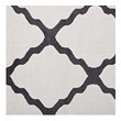 mat that looks like a rug Modway Furniture Rugs Ivory and Charcoal